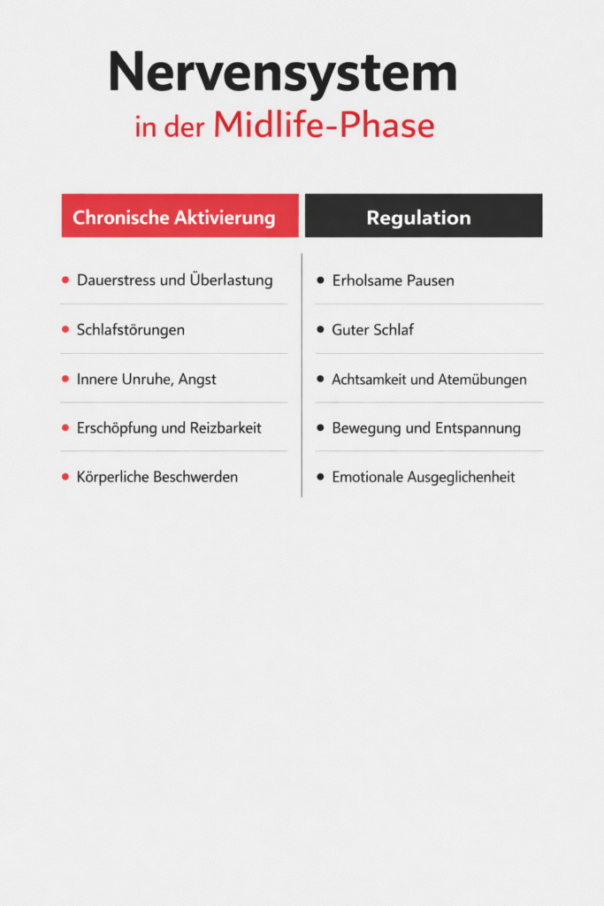Nervensystem in der Midlife-Phase