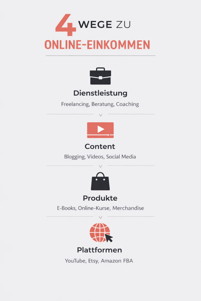 4 wege zum online business